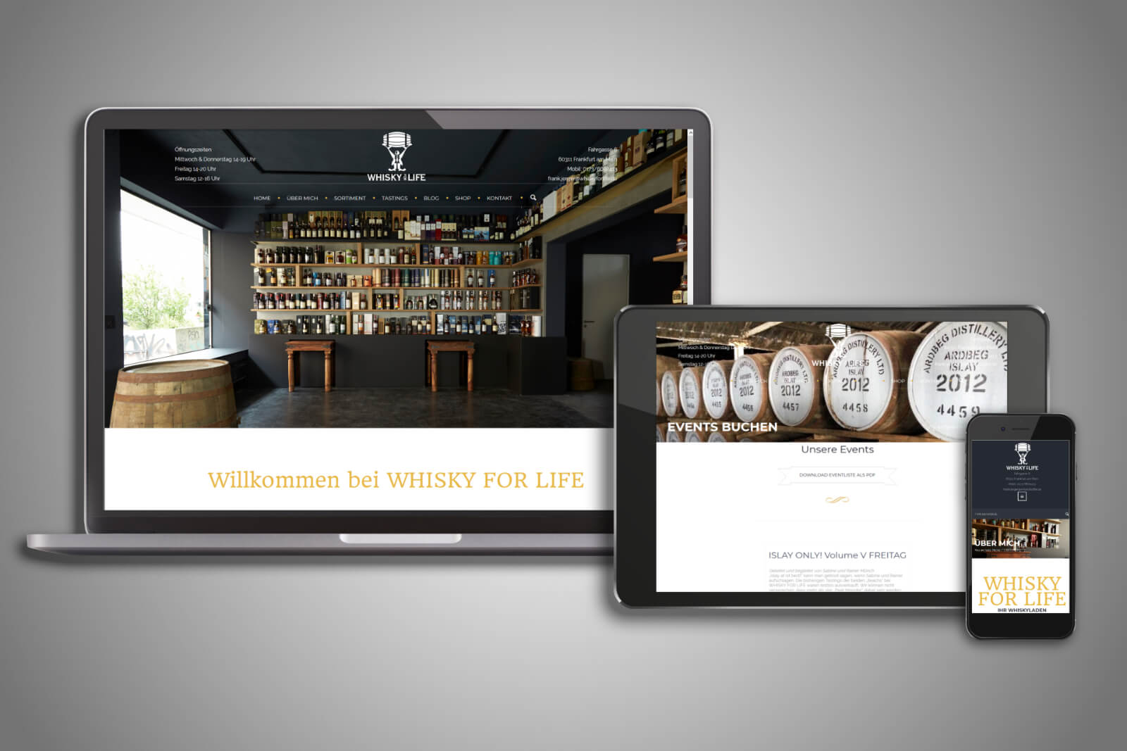 Webseiten Design Relaunch